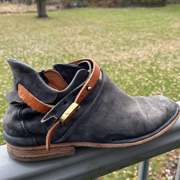 A.S. 98 Reduced Brody Slouch woman’s size 9.5 black/gray ankle boots - Picture 12 of 15